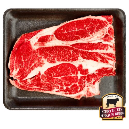 Certified Angus Beef 1st Cut Chuck Steak, Bone In, Average Weight 2.5 lb Pack