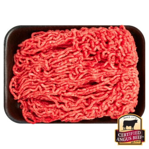 Certified Angus Beef Freshly Ground Beef, 80% Lean / 20% Fat, Average Weight 1.25 lb Pack