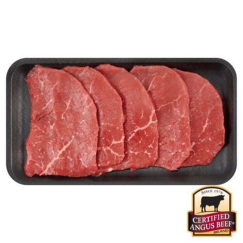 Certified Angus Beef Cutlets, Boneless, Average Weight .75 lb Pack