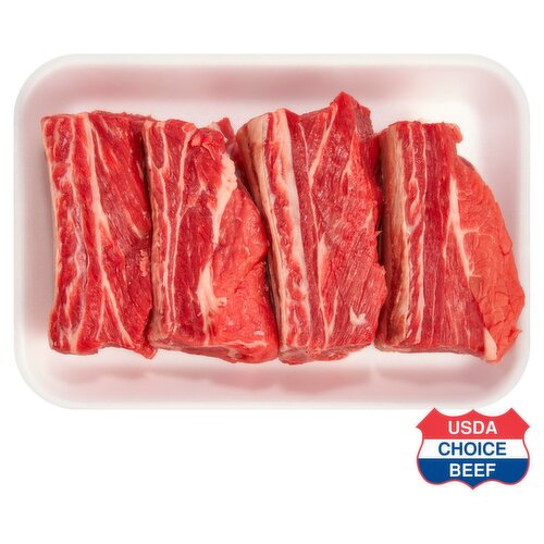 USDA Choice Beef Short Ribs, Bone In, Average Weight 1.25 lb Pack