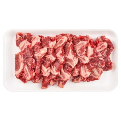 Fresh Beef Neck Bones Thin Sliced