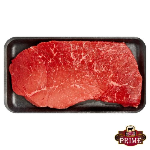 Certified Angus Prime Beef Top Round Steak, Boneless, Average Weight 1.25 lb Pack
