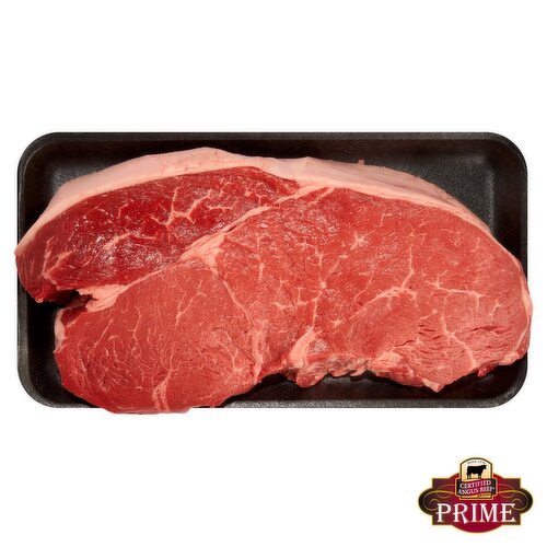 Certified Angus Prime Beef Top Sirloin Steak, Boneless, Average Weight 1 lb Pack