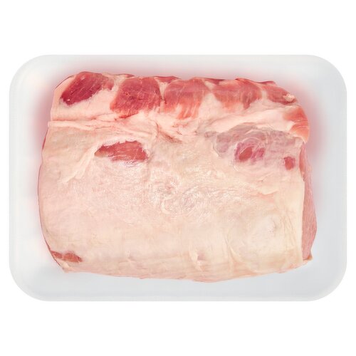 Fresh Rib Portion Pork Loin Roast, Bone In, Average Weight 2.5 lb Pack