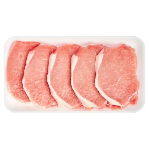 Fresh Boneless, Center Cut, Thin Cut Pork Chops