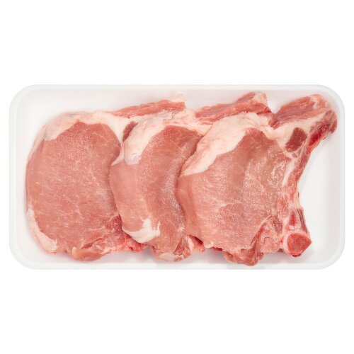 Fresh Bone-In, Pork Rib Chops, Center Cut