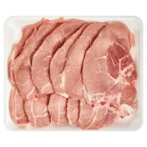 Fresh Assorted Pork Loin Chops, Bone In, Average Weight 4 lb Pack