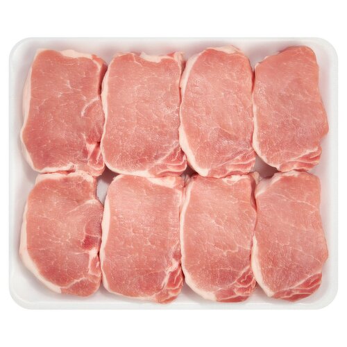 Fresh Boneless Center Cut Pork Chops, Family Pack