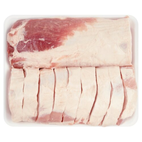 Fresh Rib End Half Pork Loin Combo, Boneless, Average Weight 9-11 lb Pack