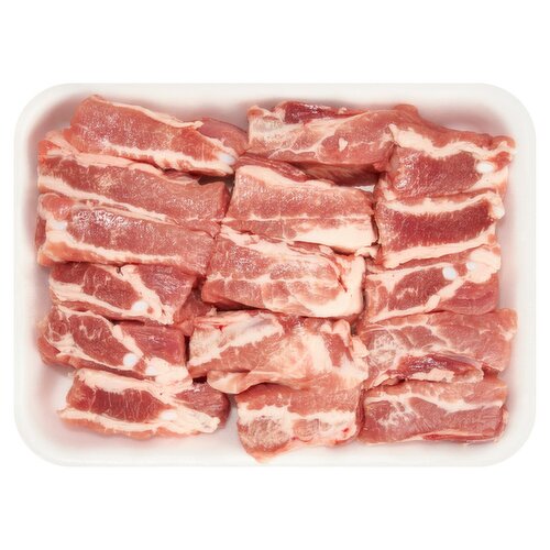 Fresh Pork Spare Rib Riblets, Bone In, Average Weight 2 lb Pack