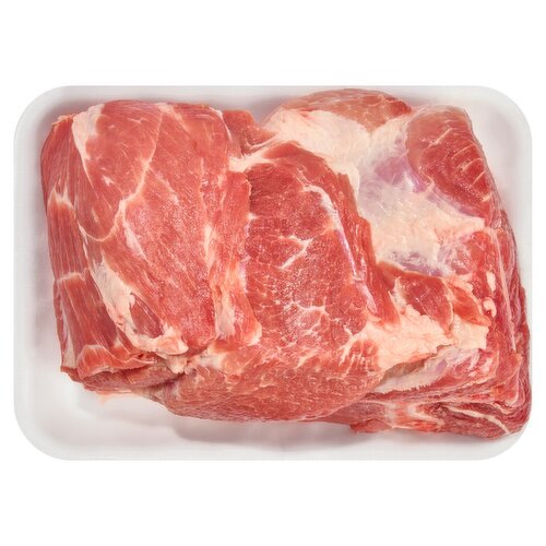 Fresh Pork Shoulder Butt Roast, Bone In, Average Weight 4 lb Pack