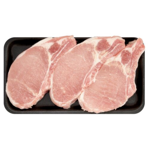 Hatfield Premium Reserve Pork Loin Chops, Bone In, Average Weight 1.25 lb Pack