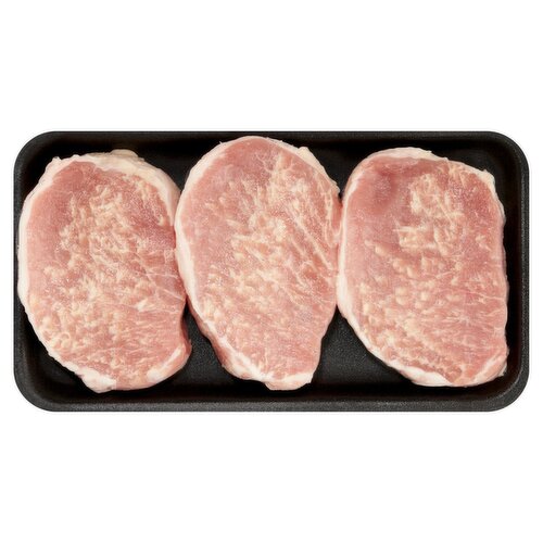 Hatfield Premium Reserve Pork Loin Chops, Boneless, Average Weight 1 lb Pack