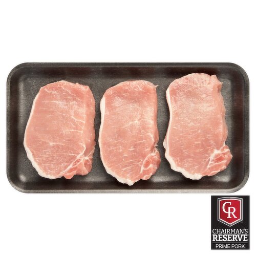 Chairman's Reserve Center Cut Pork Loin Chops, Boneless, Average Weight 1 lb Pack