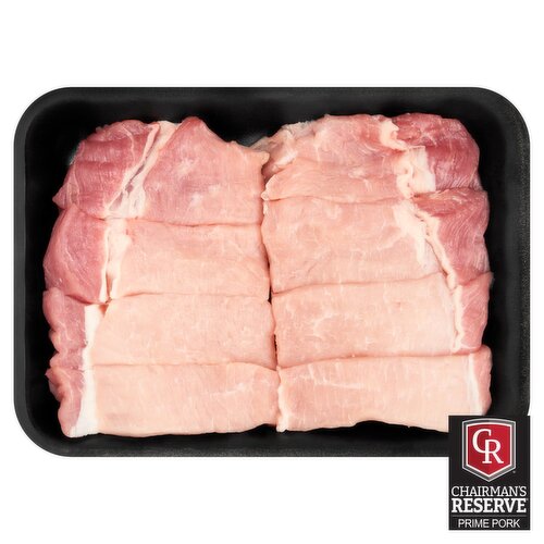 Chairmans Reserve Prime Rib End Pork Loin fro BBQ, Boneless, Average Weight 1.25 lb Pack