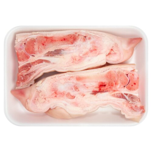 Fresh Pork Long Cut Feet, Average Weight 1 lb Pack