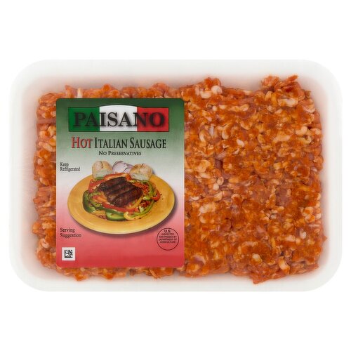 Paisano Hot Italian Sausage