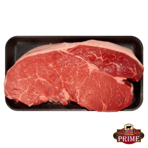 Certified Angus Prime Beef Sirloin Steak, Boneless, Average Weight 1 lb Pack