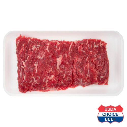 USDA Choice Beef Inside Skirt Steak, Boneless, Average Weight 1lb Pack