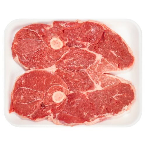 Fresh American Lamb Leg Steak, Bone In, Average Weight 1.25 lb Pack