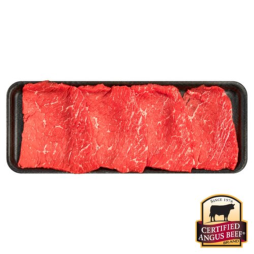Certified Angus Beef Round Sandwich Steaks, Boneless, Average Weight 1.25 lb Pack