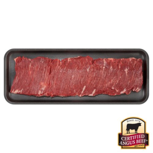 Certified Angus Beef Skirt Steak, Boneless, Average Weight 1 lb Pack