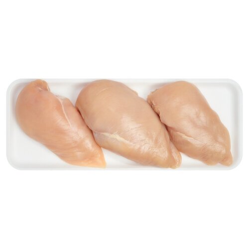 Fresh Grade A Chicken Breast, Boneless, Hand Trimmed, Average Weight 1.25 lb Pack
