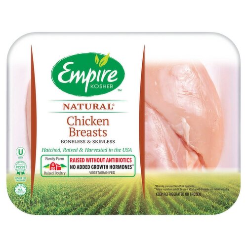 Empire Kosher Boneless & Skinless Chicken Breasts