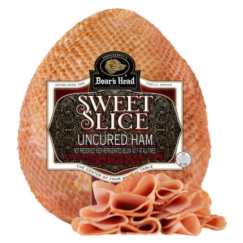 Boar's Head Sweet Slice Boneless Smoked Uncured Ham