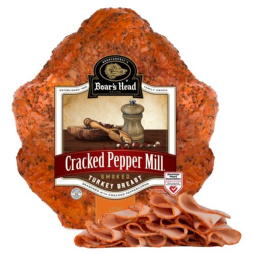 Boar's Head Cracked Pepper Mill Smoked Turkey Breast