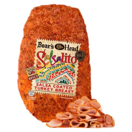 Boar's Head Salsalito Bold Spicy Salsa Coated Turkey Breast