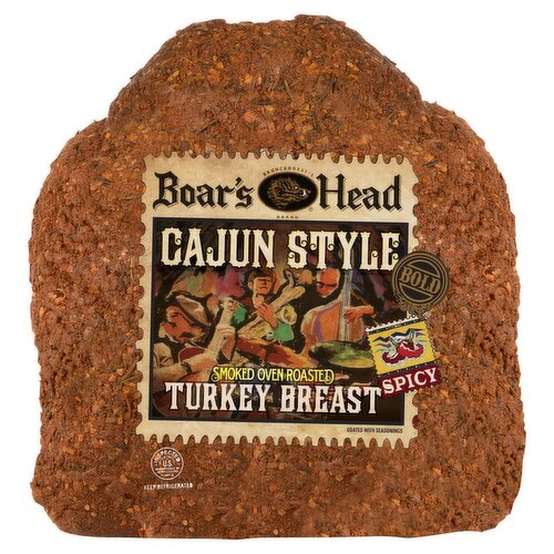 Boar's Head Cajun Style Smoked Oven Roasted Turkey Breast