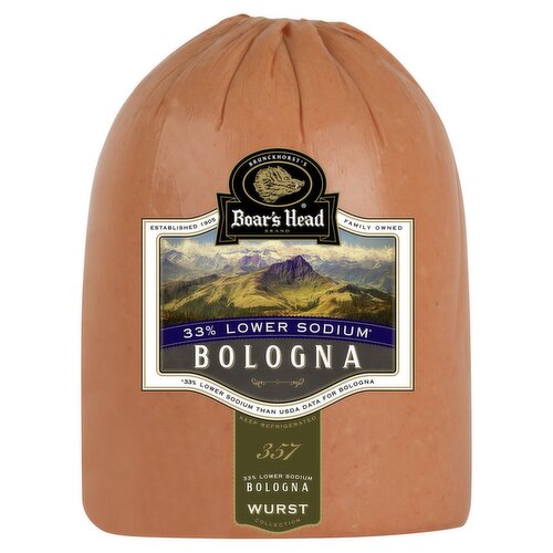 Boar's Head 33% Lower Sodium Bologna