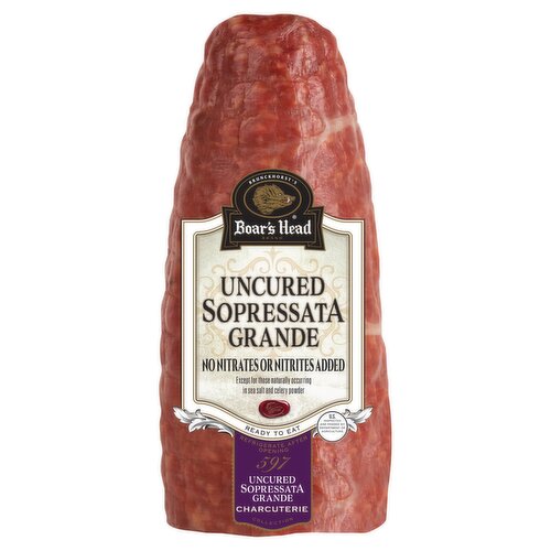 Boar's Head Uncured Sopressata Grande