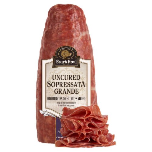 Boar's Head Uncured Sopressata Grande