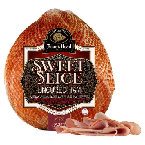 Boar's Head Sweet Slice Boneless Smoked Uncured Ham