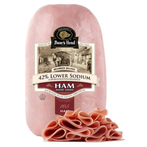 Boar's Head Branded Deluxe 42% Lower Sodium Ham