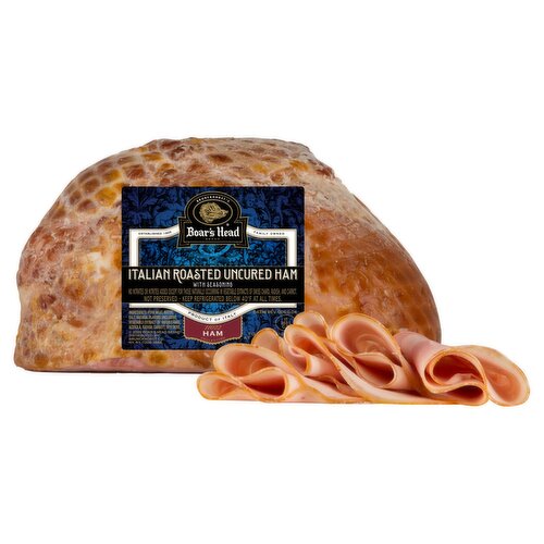 Boar's Head Italian Roasted Uncured Ham with Seasoning