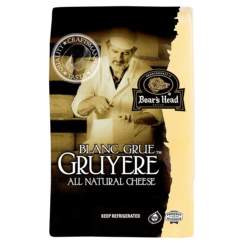 Boar's Head Blanc Grue Gruyere All Natural Cheese