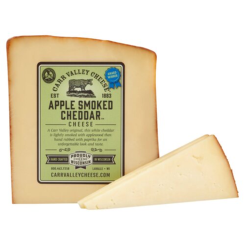 Carr Valley Apple Smoked Cheddar Cheese