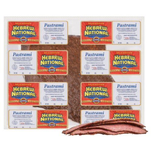 Hebrew National 1st Cut Kosher Pastrami