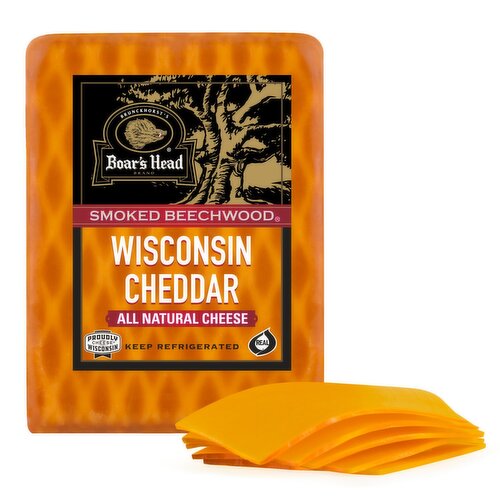 Boar's Head Smoked Beechwood Wisconsin Cheddar Cheese