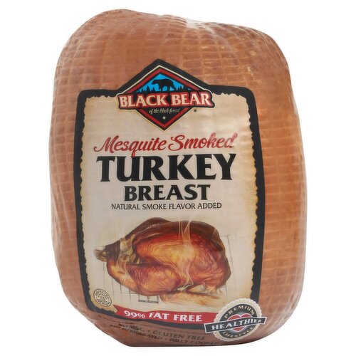 Black Bear Mesquite Smoked, Low Fat Turkey Breast