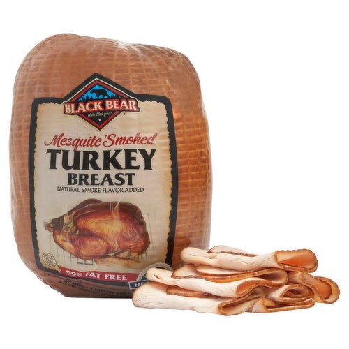 Black Bear Mesquite Smoked, Low Fat Turkey Breast