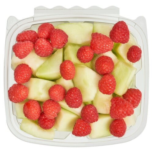 Large Honeydew Chunks and Raspberries, 30 oz