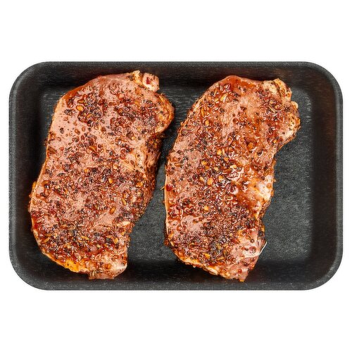Ready To Cook, Marinated Pork Loin Chops, Boneless, Average Weight 1 lb Pack