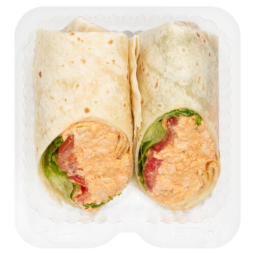 Buffalo Chicken Salad White Wrap