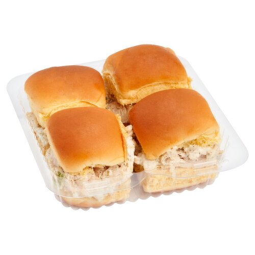 4 Chicken Salad Finger Sandwiches