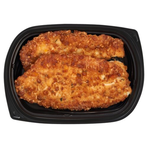 Store Prepared Coconut Crusted Tilapia with Mango & Papaya - Sold Cold