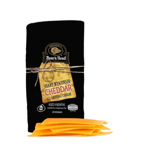 Boar's Head Sharp Wisconsin Cheddar All Natural Cheese